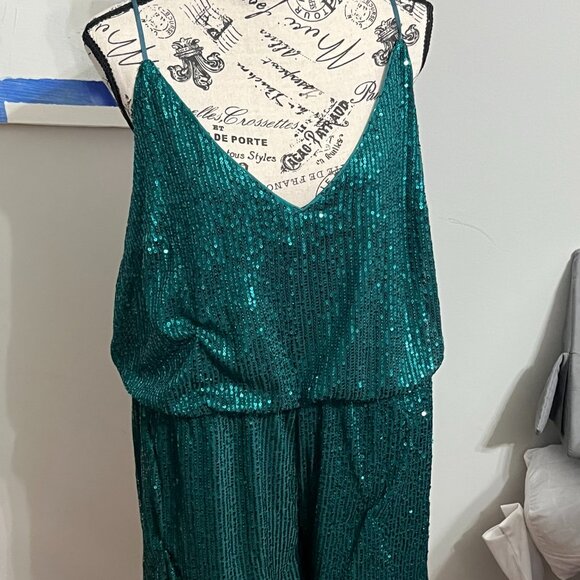 Sparkle & Shine! ✨ Sequin SHEIN Romper, Size 2XL - Picture 5 of 5